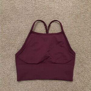 lululemon athletica High-Neck Bralette - Wine (see description)